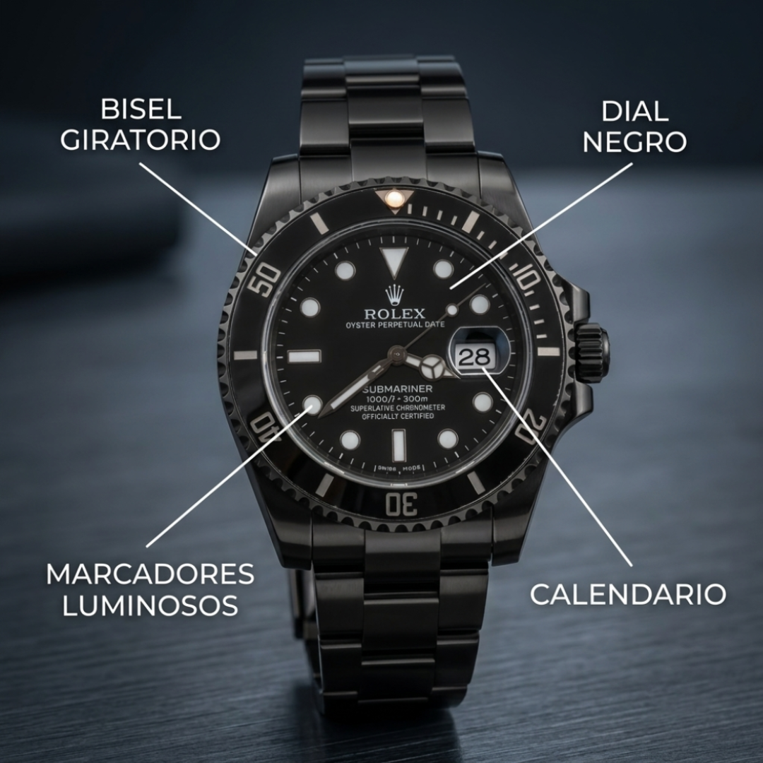 PROMO 2X1 | EDIFICE + SUBMARINER BLACK
