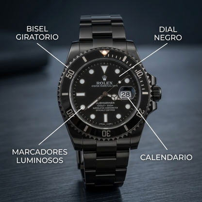 PROMO 2X1 | EDIFICE + SUBMARINER BLACK