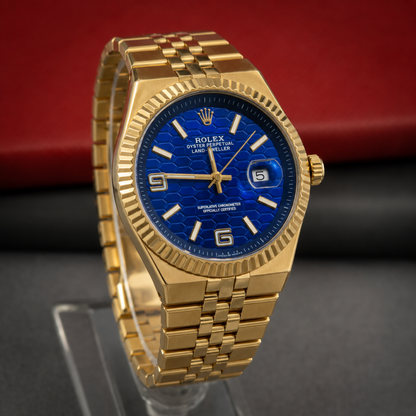 OYSTER DWELLER DORADO | DIAL AZUL