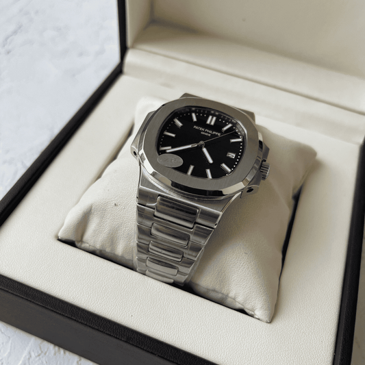 NAUTILUS GRIS | DIAL NEGRO