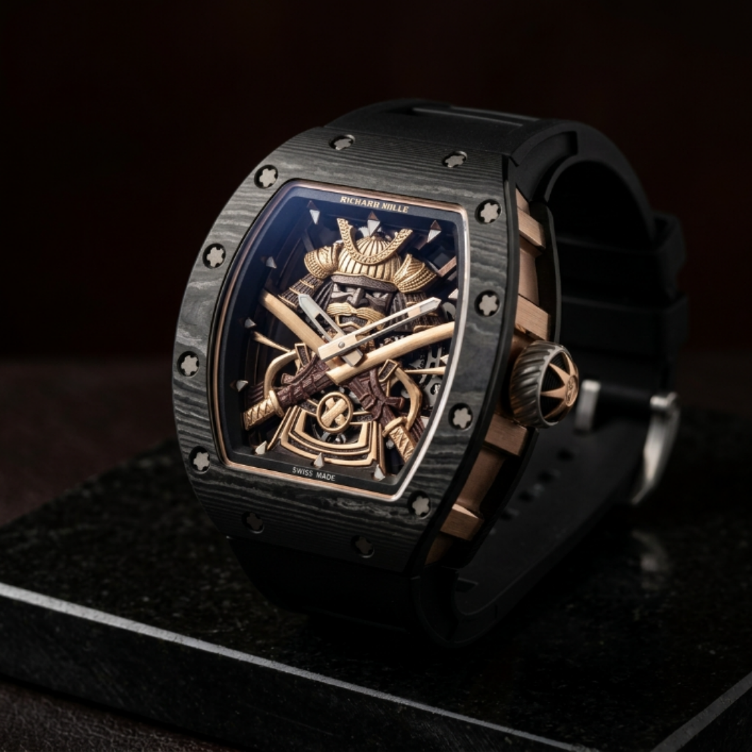 RICHARD M | SAMURAI + GSHOCK NEGRO GRATIS