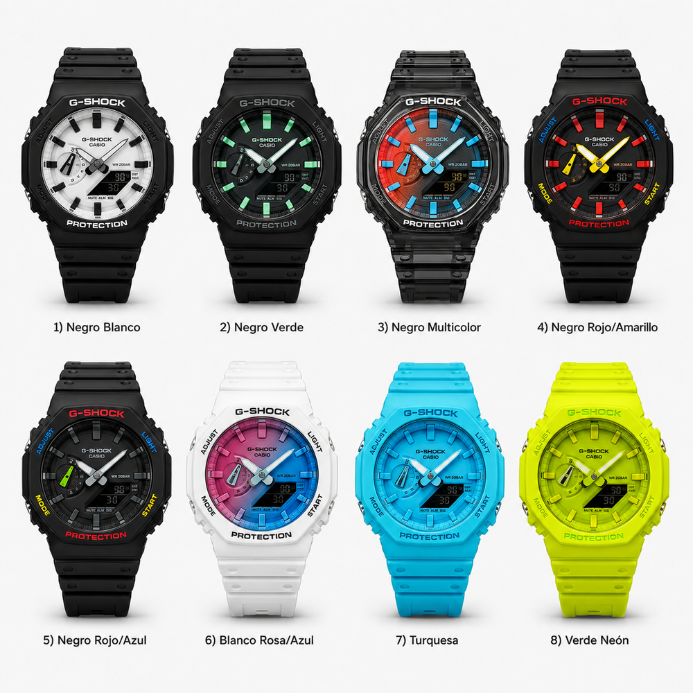 Reloj Deportivo Analógico Digital para Hombre – Resistente y Estilo Casual