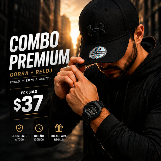 PROMO 2X1 | GSHOCK KING INDESTRUCTIBLE + GORRA UNDER ARMOUR AJUSTABLE