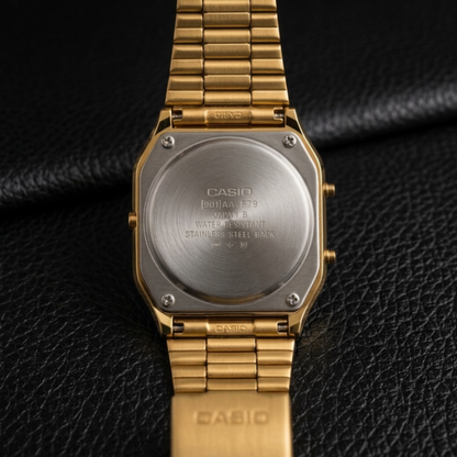 VINTAGE DORADO DIAL BLANCO | AQ-230GA