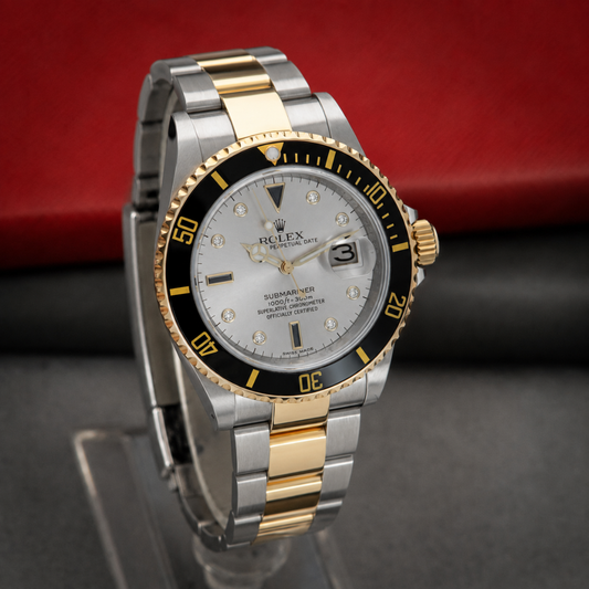 SUBMARINER ORO Y PLATA  | DIAL BLANCO