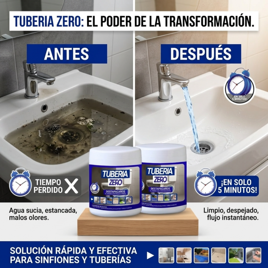 2x1 Destapador de cañerias  | TUBERIA ZERO