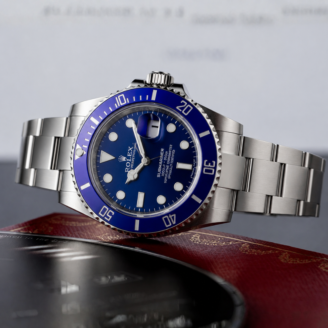 PROMO 2X1 DE LUJO | SUBMARINER AZUL + SANTOS CORREA DE CUERO