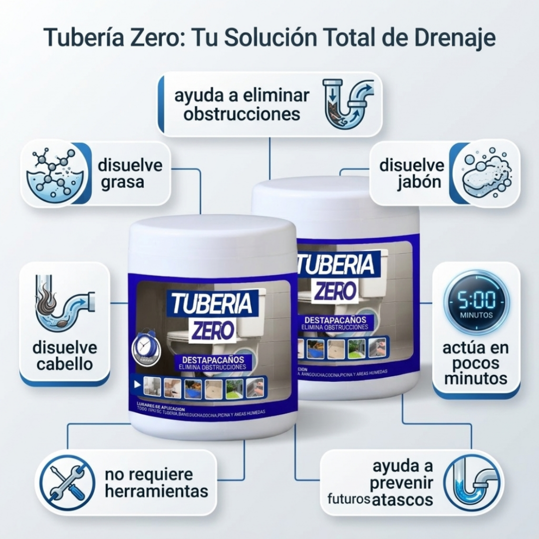 2x1 Destapador de cañerias  | TUBERIA ZERO