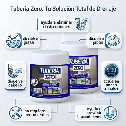 2x1 Destapador de cañerias  | TUBERIA ZERO