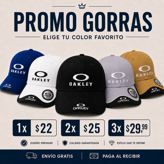 COMBO GORRAS | OFERTA DE LIQUIDACIÓN