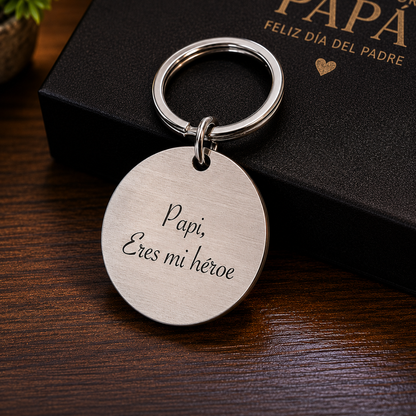 RELOJ + LLAVERO PERSONALIZADO | PROMO DIA DEL PADRE