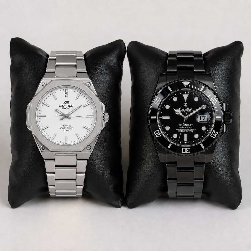 PROMO 2X1 | EDIFICE + SUBMARINER BLACK